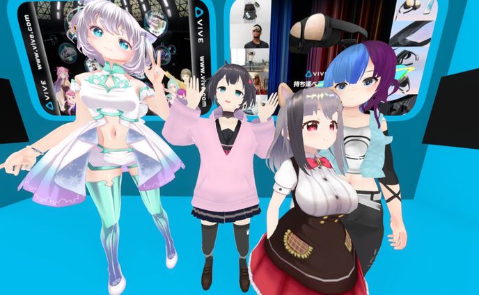 ClusterGAMEJAM 2022 in SPRINGにて、VIVE社アバターワーク