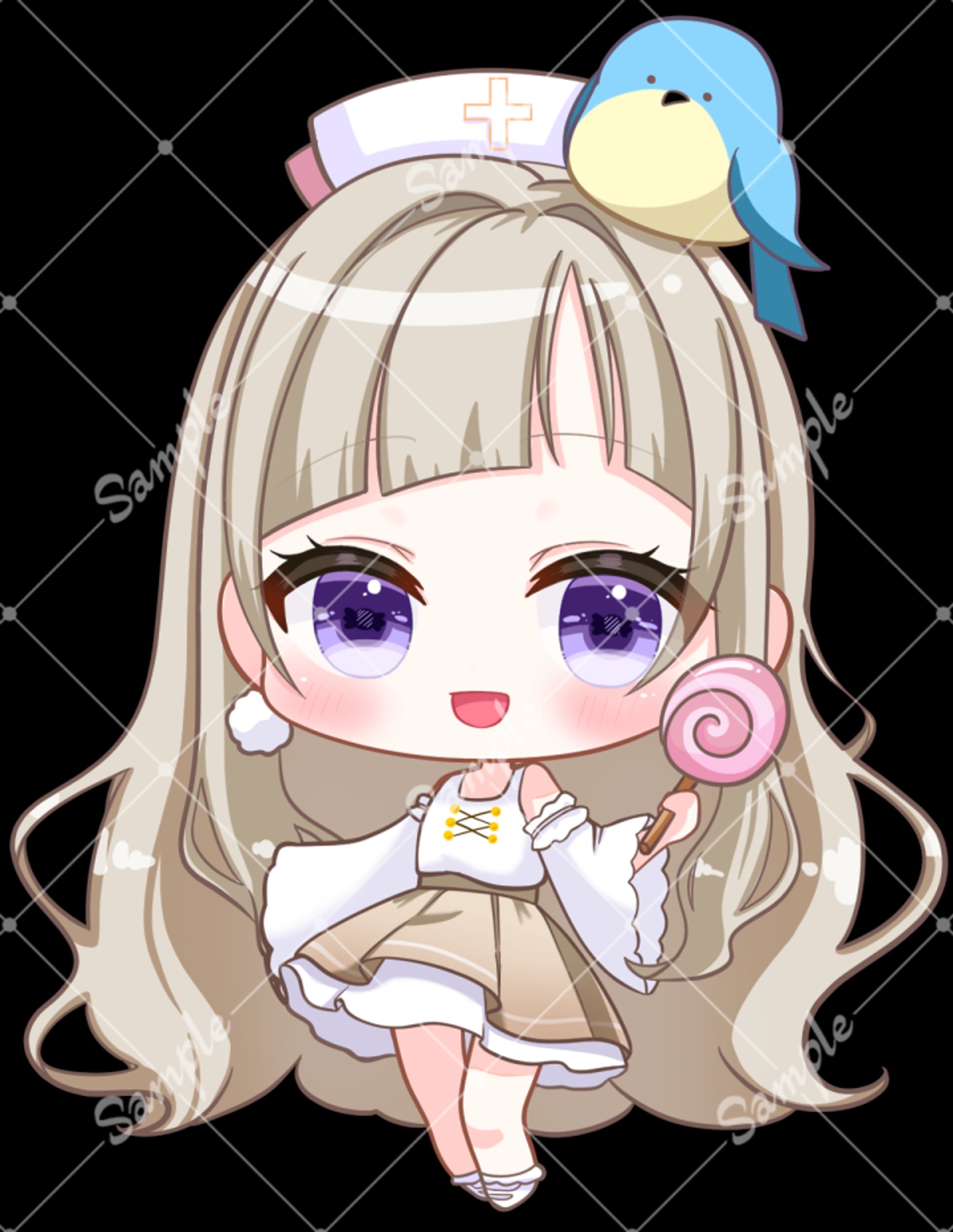 ケサランパサラン様　SDイラスト-1
