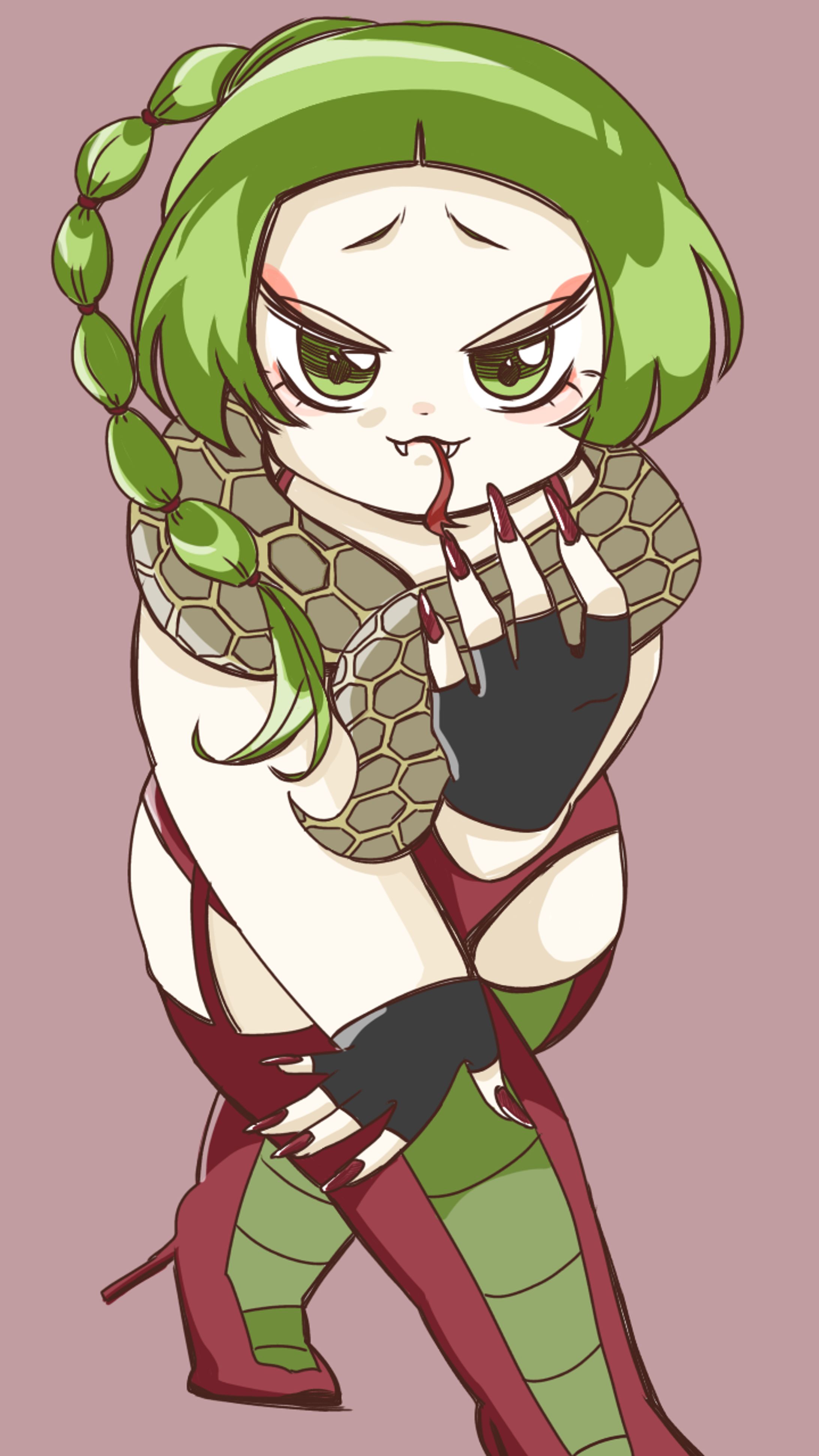 へび年ガール-1