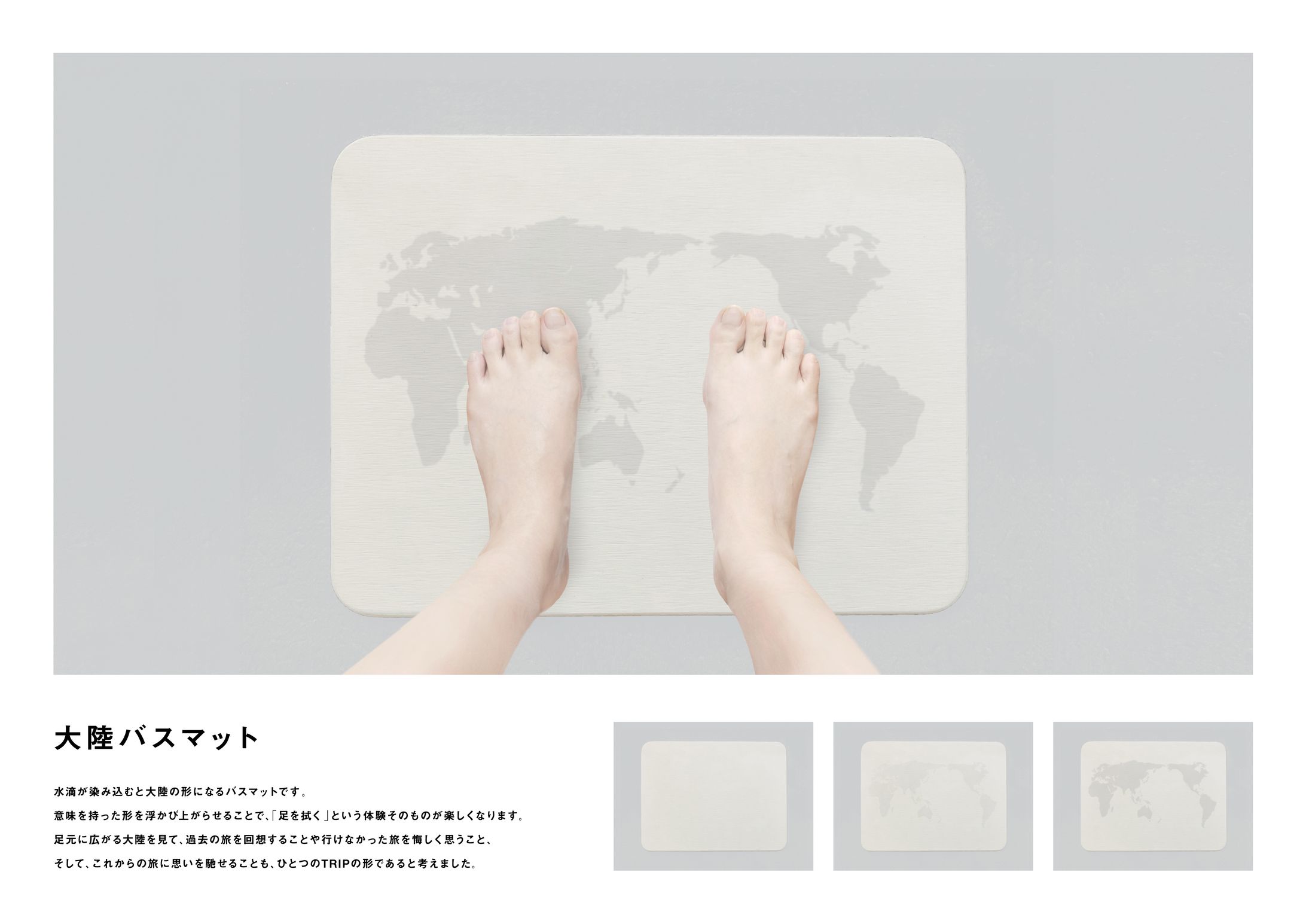 大陸バスマット-1