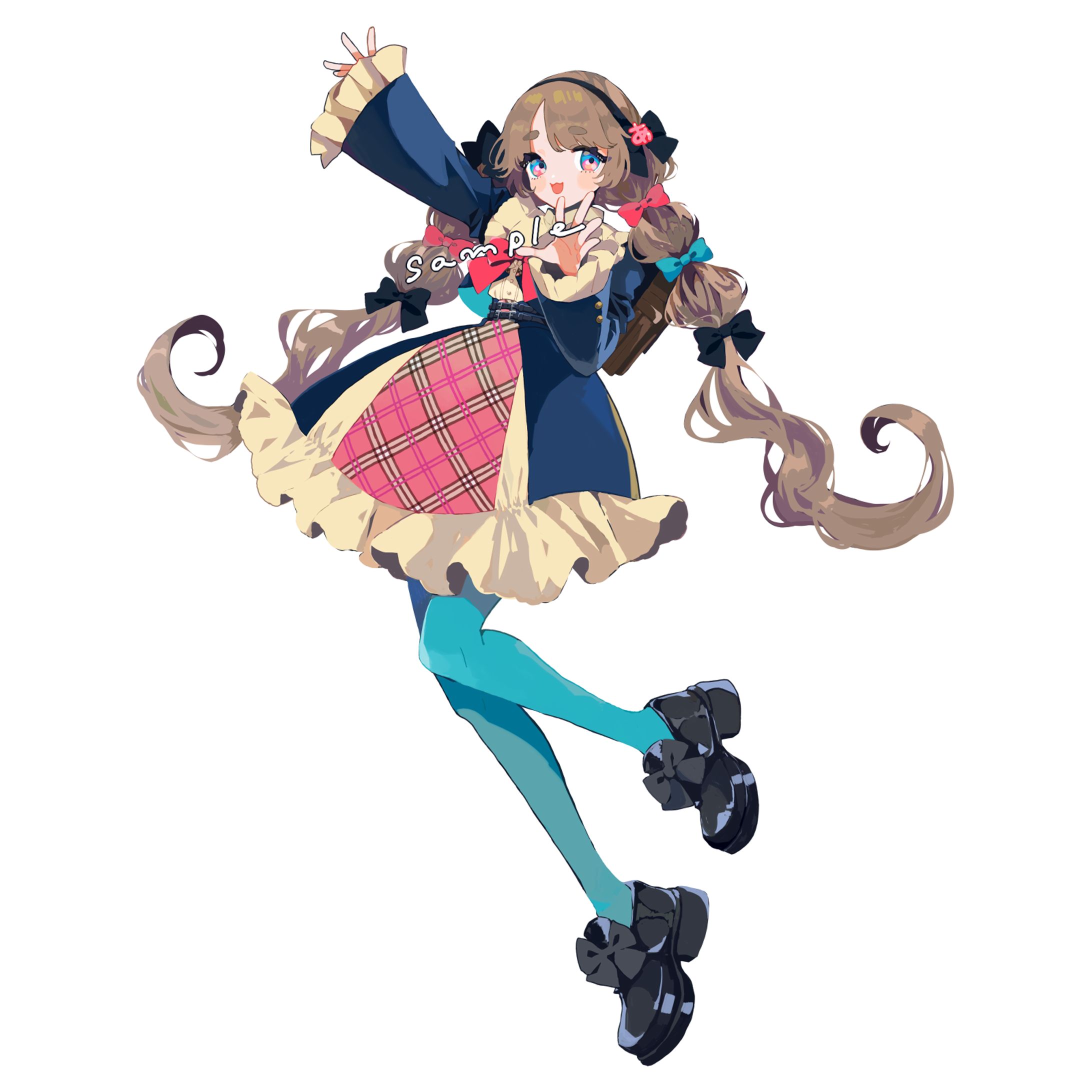 【works】Vtuber／亜乃あのあ様【オリジナルグッズ用イラスト】-1
