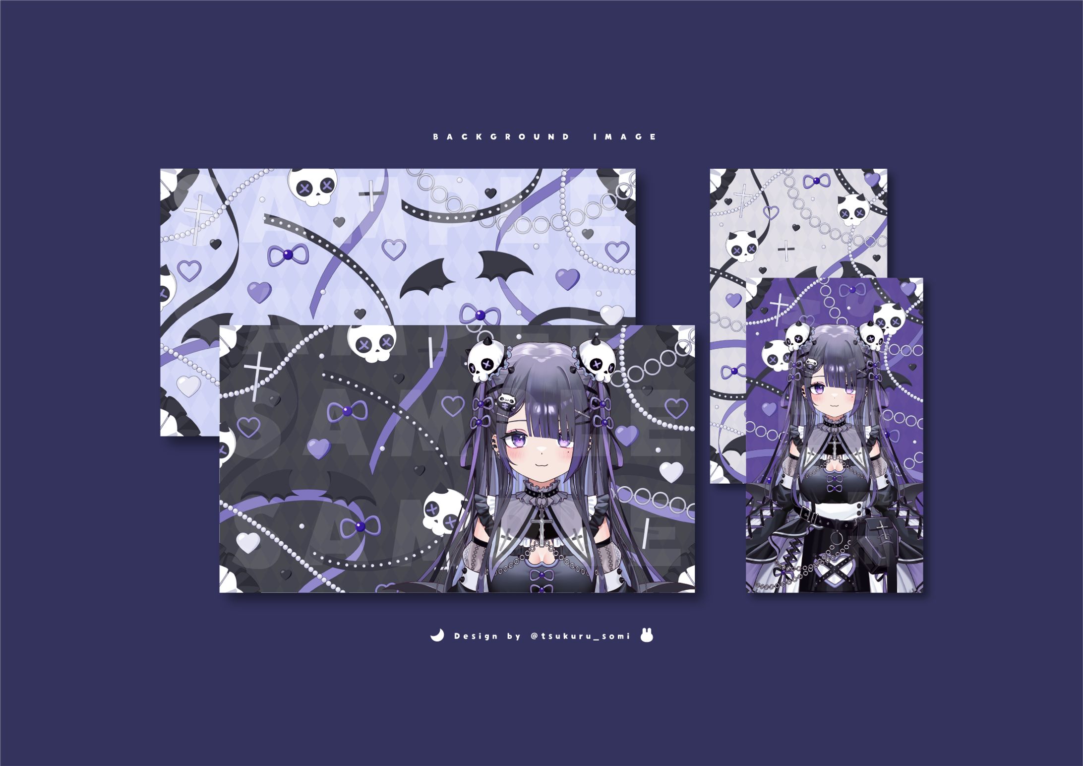 BACKGROUND IMAGE / 幽闇ゆら-1