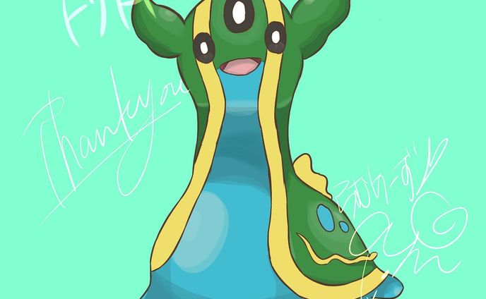 トリトドン（ひがし）
#ポケモン 
#potofu
