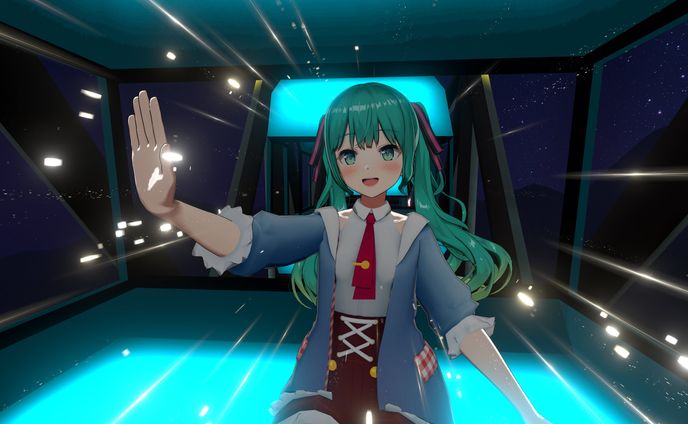 キャラクター追加衣装制作例(ライブイベント/VRSNS向け)