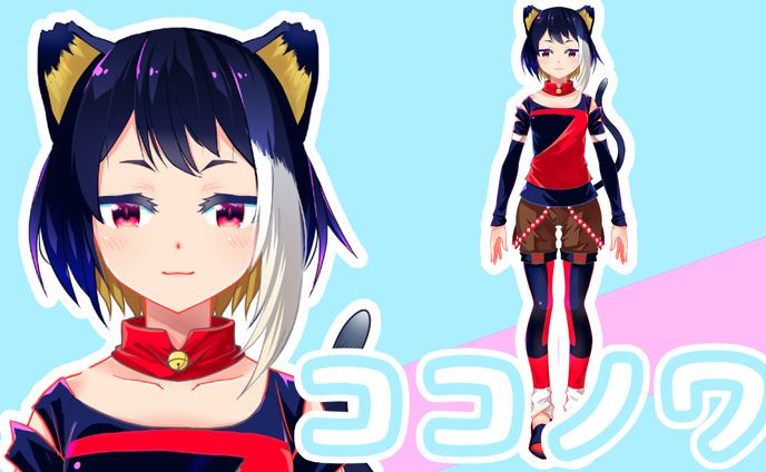 [work] Live2D制作/ココノワさん