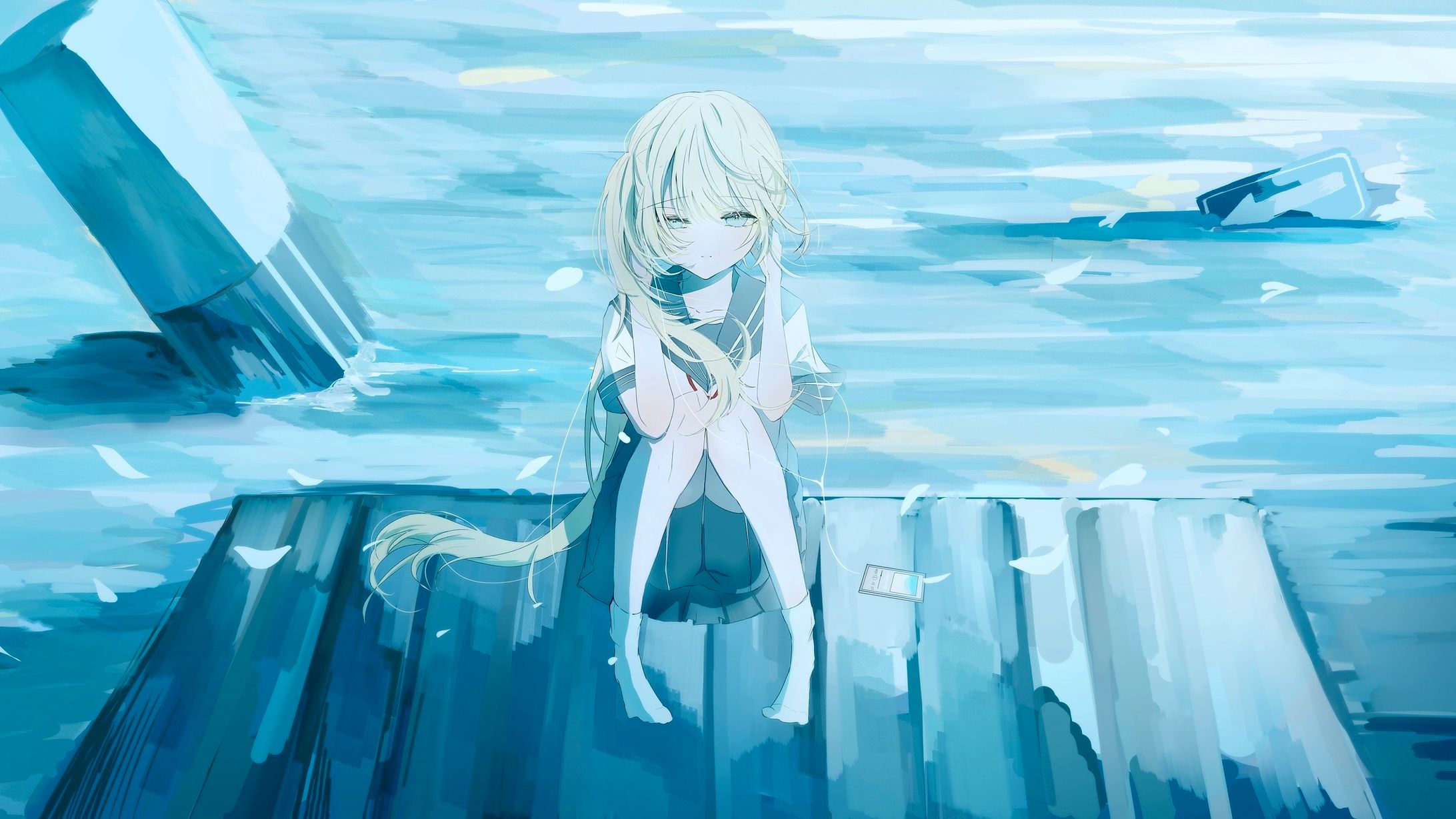 pale color / Azure Citron  MVイラスト-1