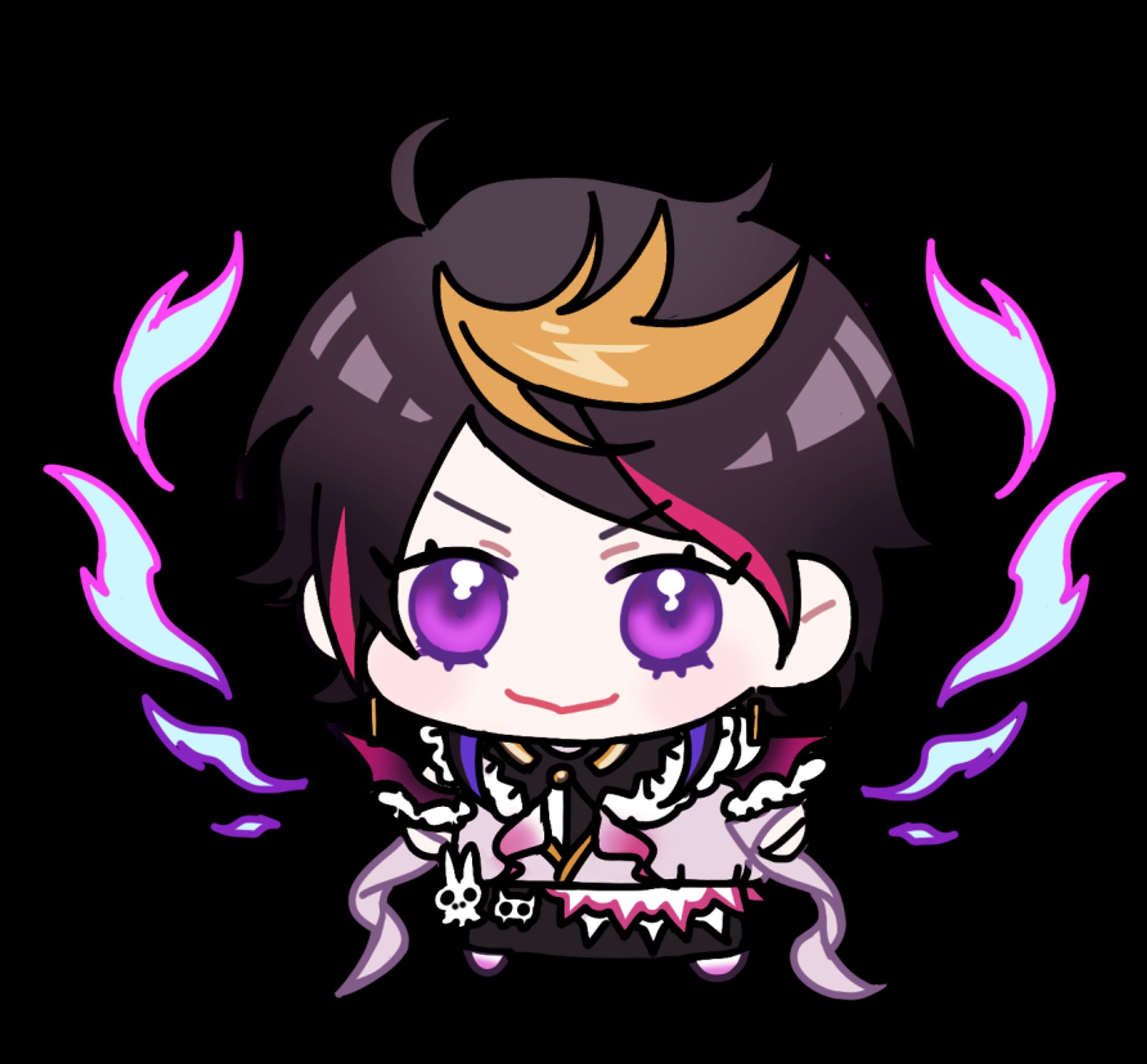 ファンアート（にじさんじEN所属闇ノシュウさん）-1