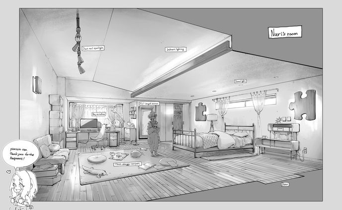 nuri's room