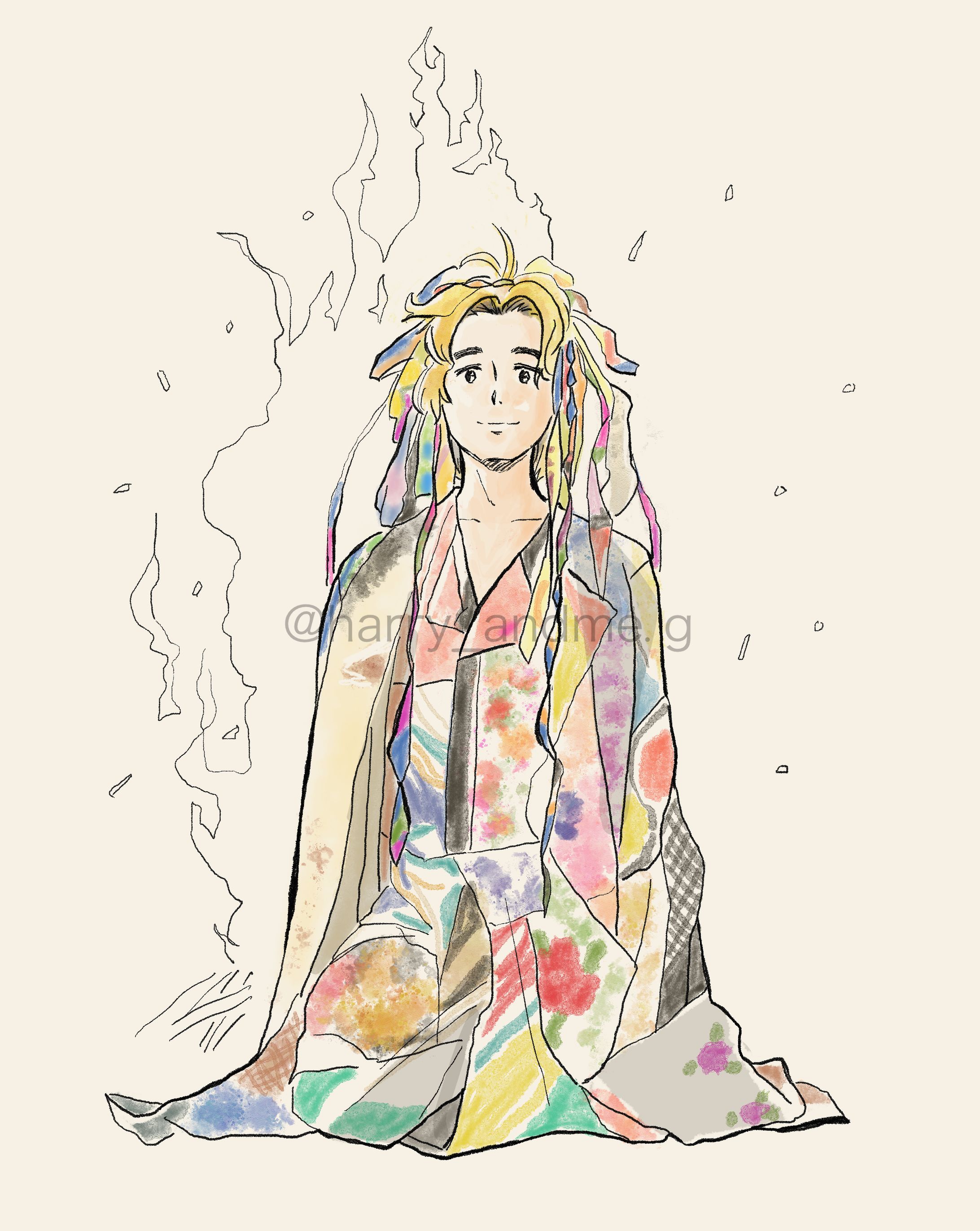 藤井風さんまとめ1（ファンアート）-1