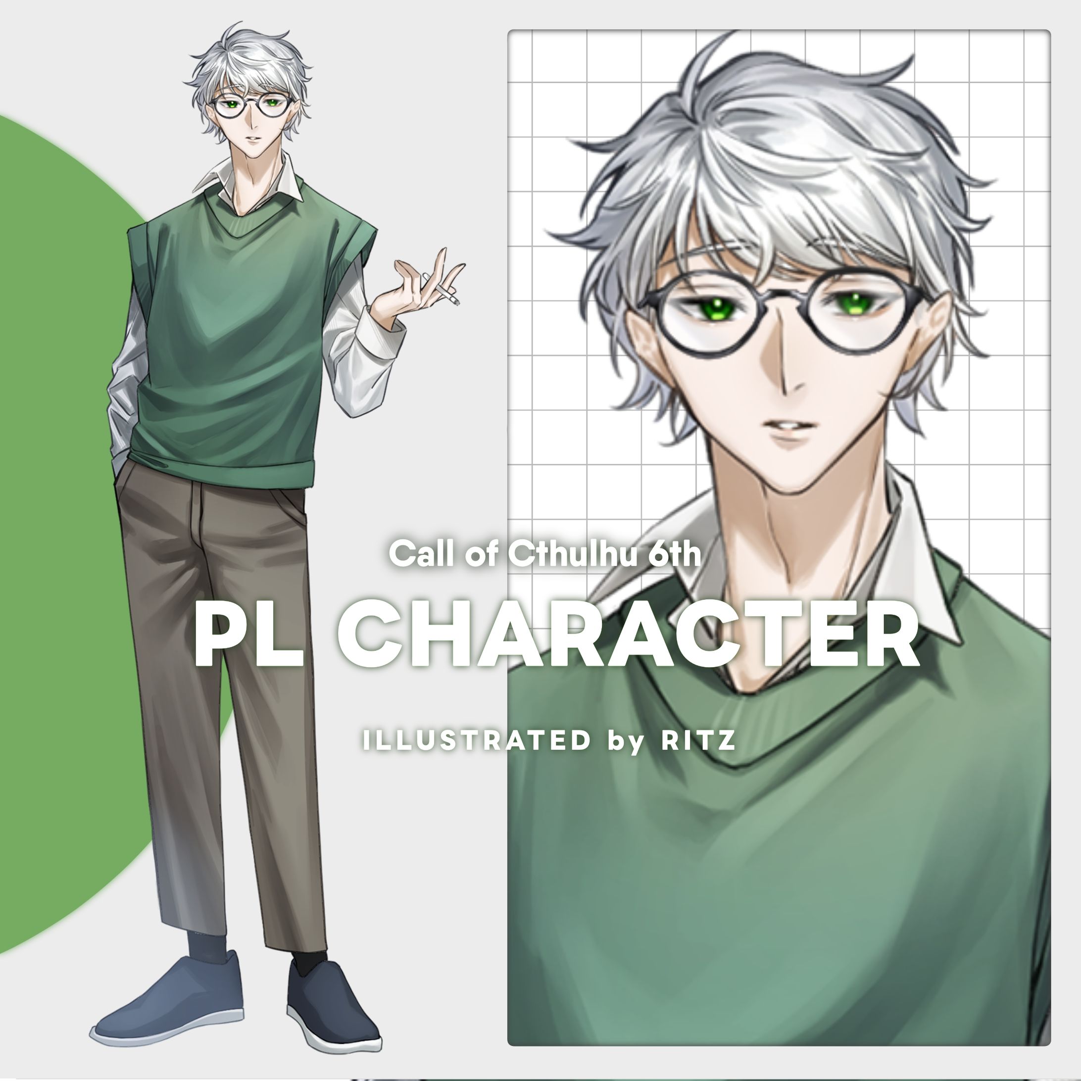 【TRPG】立ち絵制作(個人用) 21-1