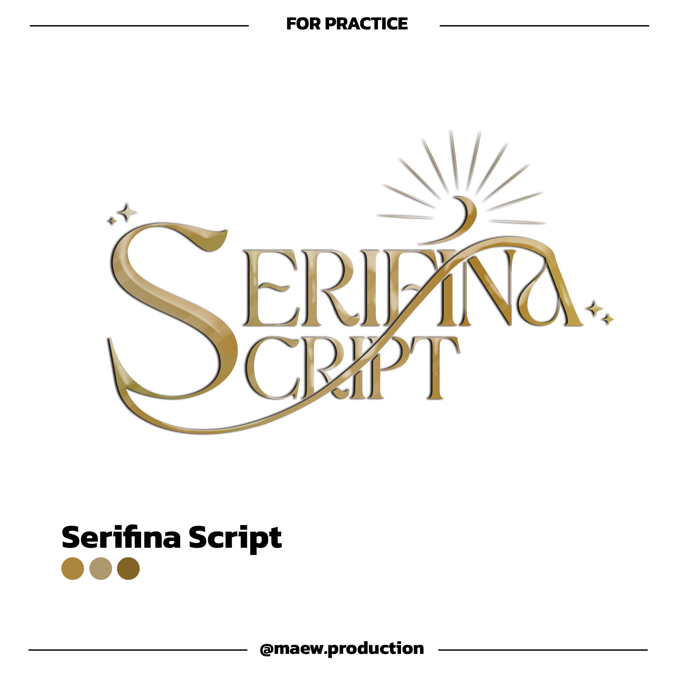Serifina Script | ✦ Typography ✦-1