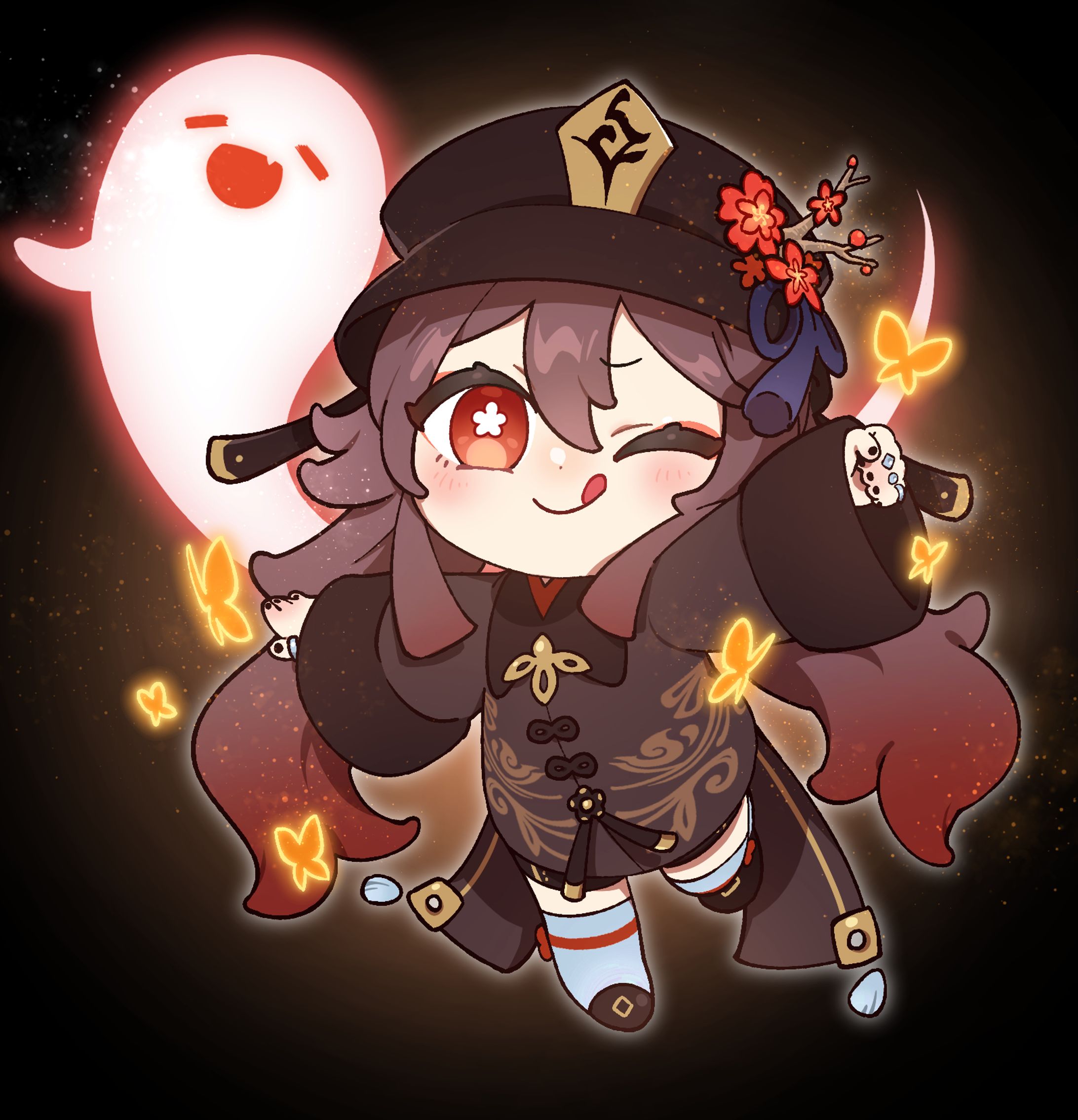 【COMMISSION】胡桃-1