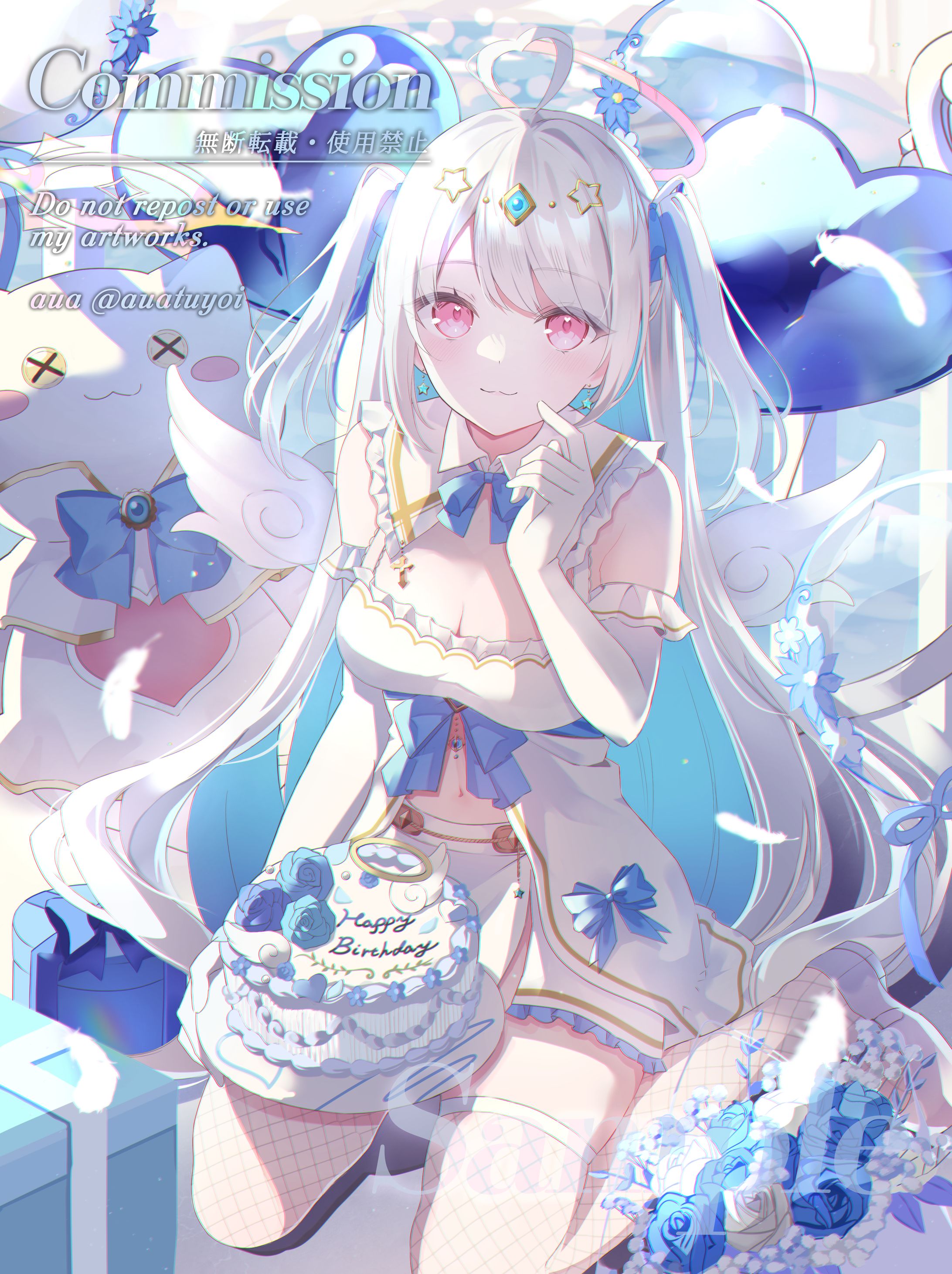 〖works〗マリア・アムネア様 新モデルネットプリントイラスト-1