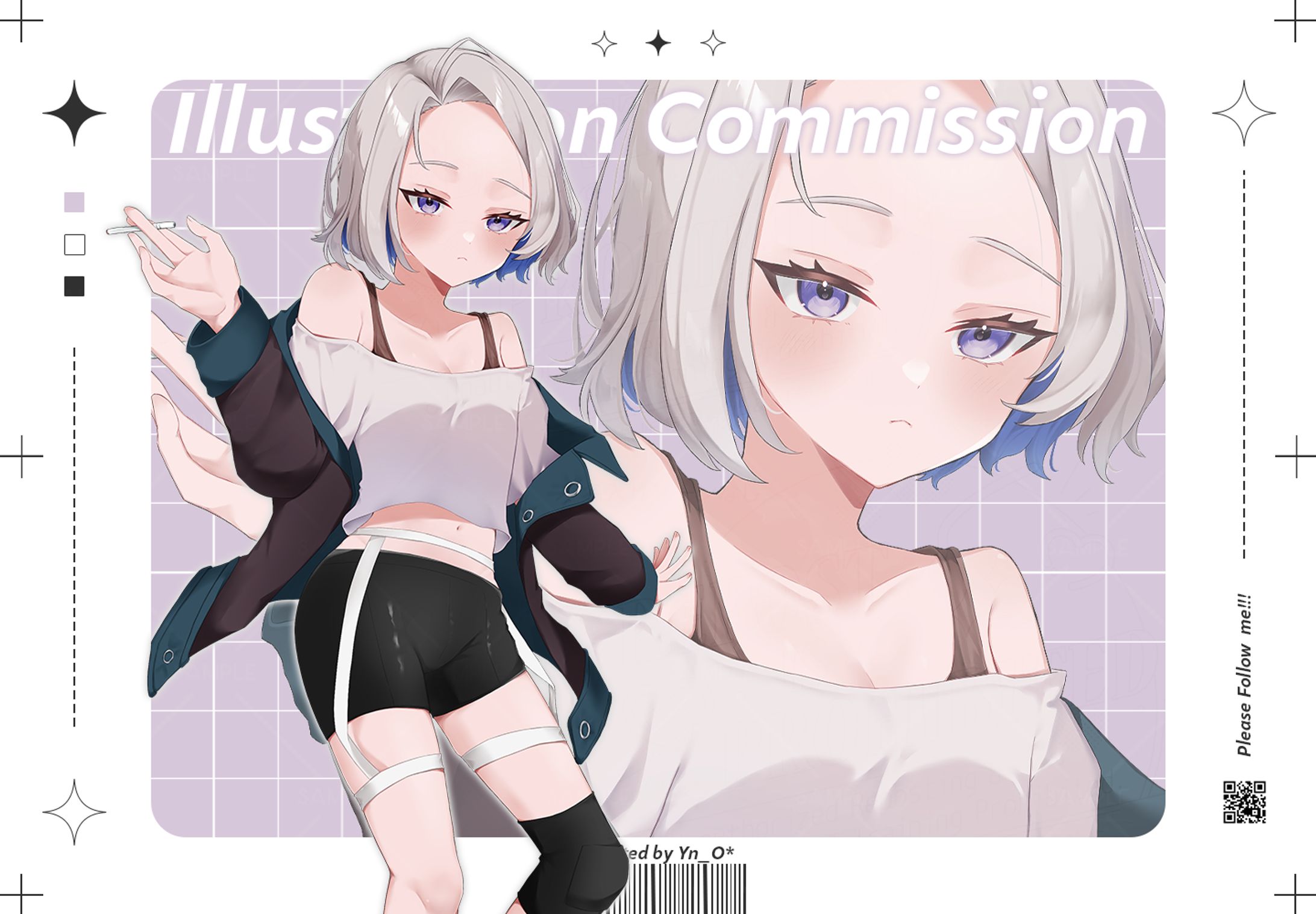 【イラスト】Liphaly様 立ち絵-1