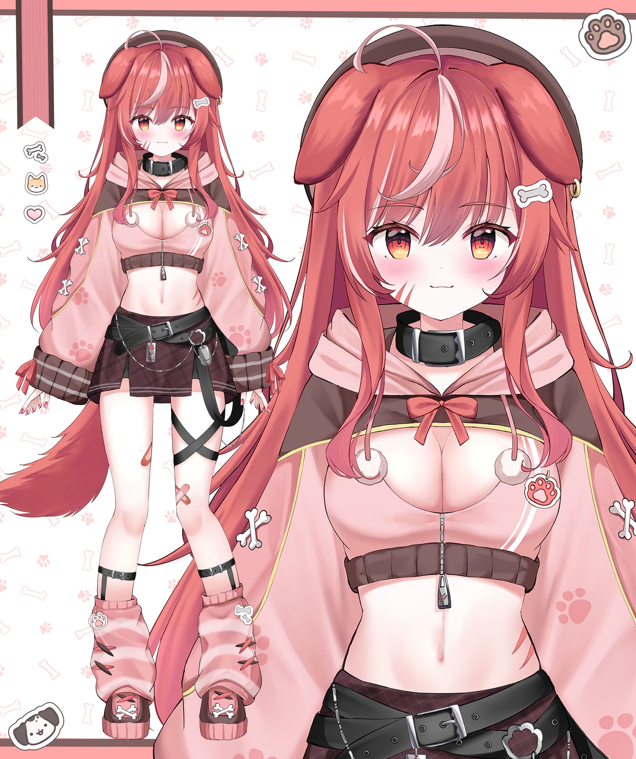 VTuberデザイン/戌月むぎ-1