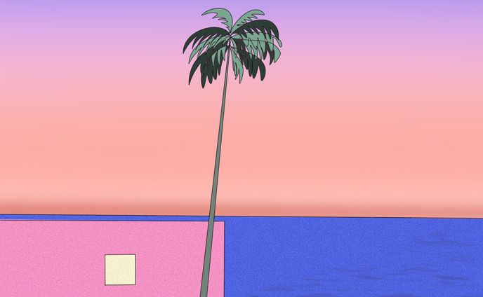 Japanese city pop mood