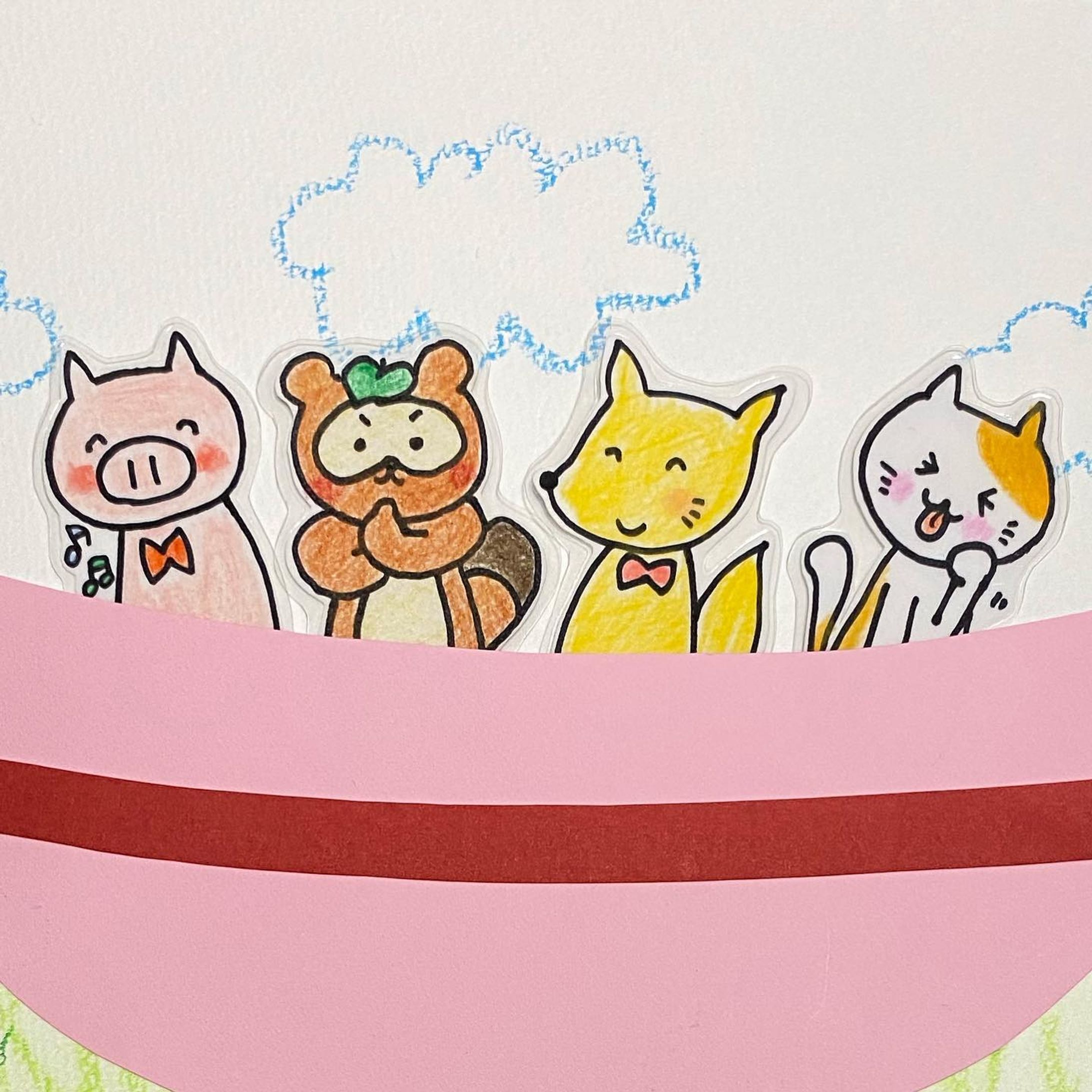#ぞうさんのぼうし

子ぎつねさん足したら
#こぶたぬきつねこ
も歌えますよ( *´꒳`* )

#スケッチブックシアター
#保育士
#幼稚園教諭-1