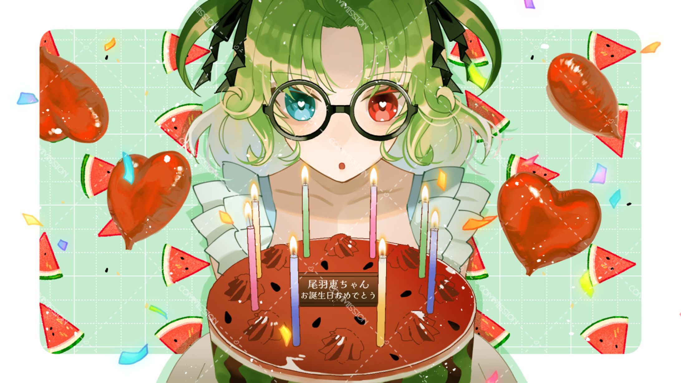 尾羽恵様┊サムネイルイラスト-1