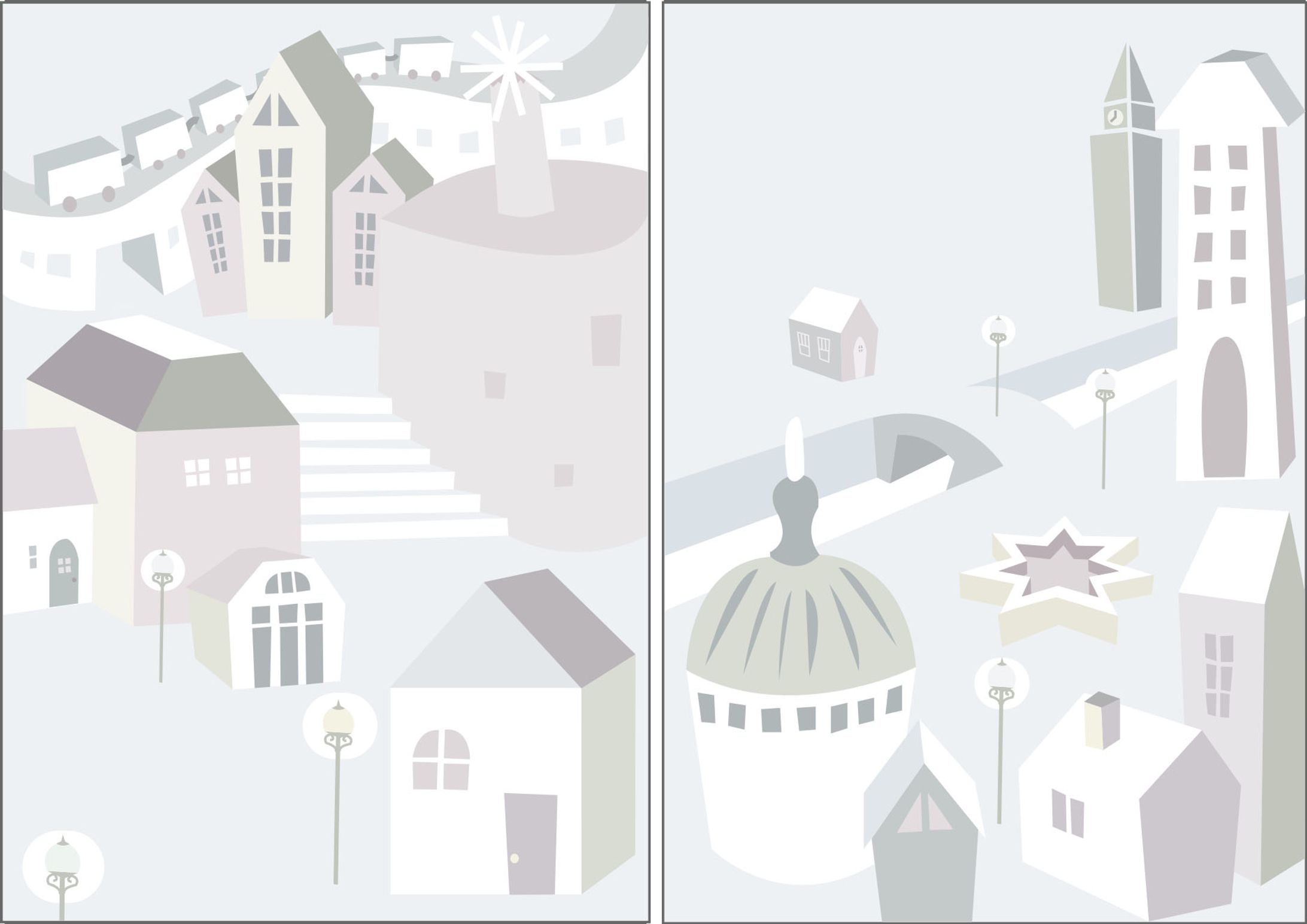 時をこえてスクランブル　ブックカバーデザイン-1