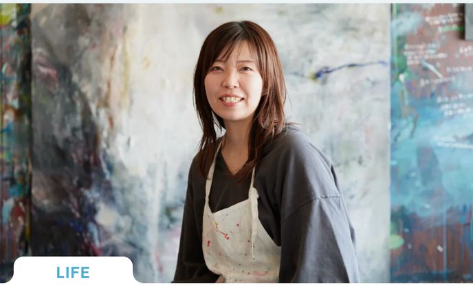 【取材・執筆】アートは、自身や他者とつながるための“言語”。本当の「わたし」を問い続けていくために｜自然体な「自己表現」に向き合う vol.5-滝田知佳さん（画家）