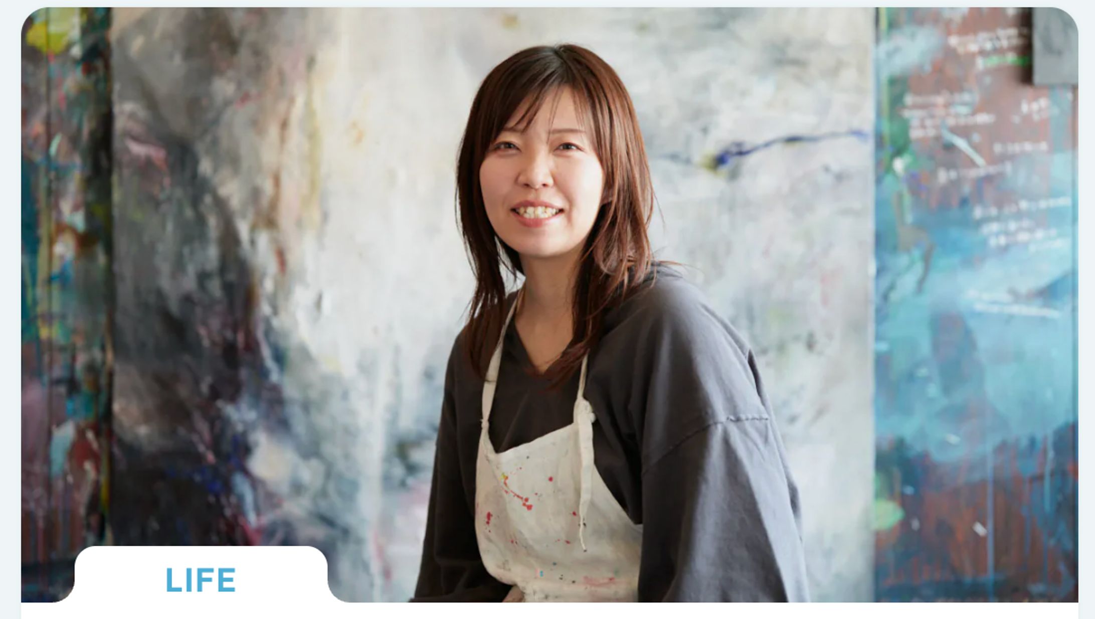 【取材・執筆】アートは、自身や他者とつながるための“言語”。本当の「わたし」を問い続けていくために｜自然体な「自己表現」に向き合う vol.5-滝田知佳さん（画家）-1