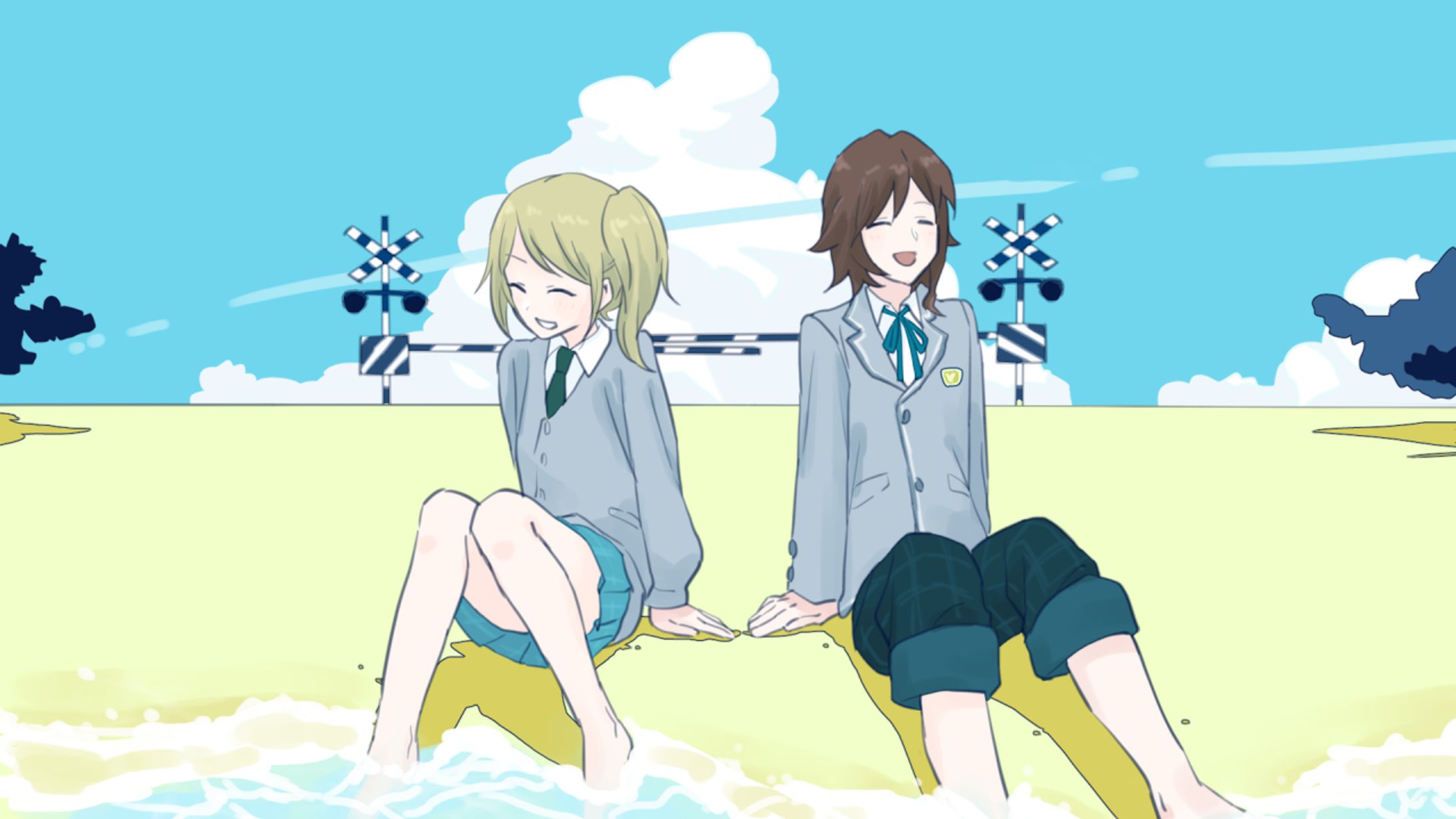 【仕事絵】歌ってみた動画用イラスト-1