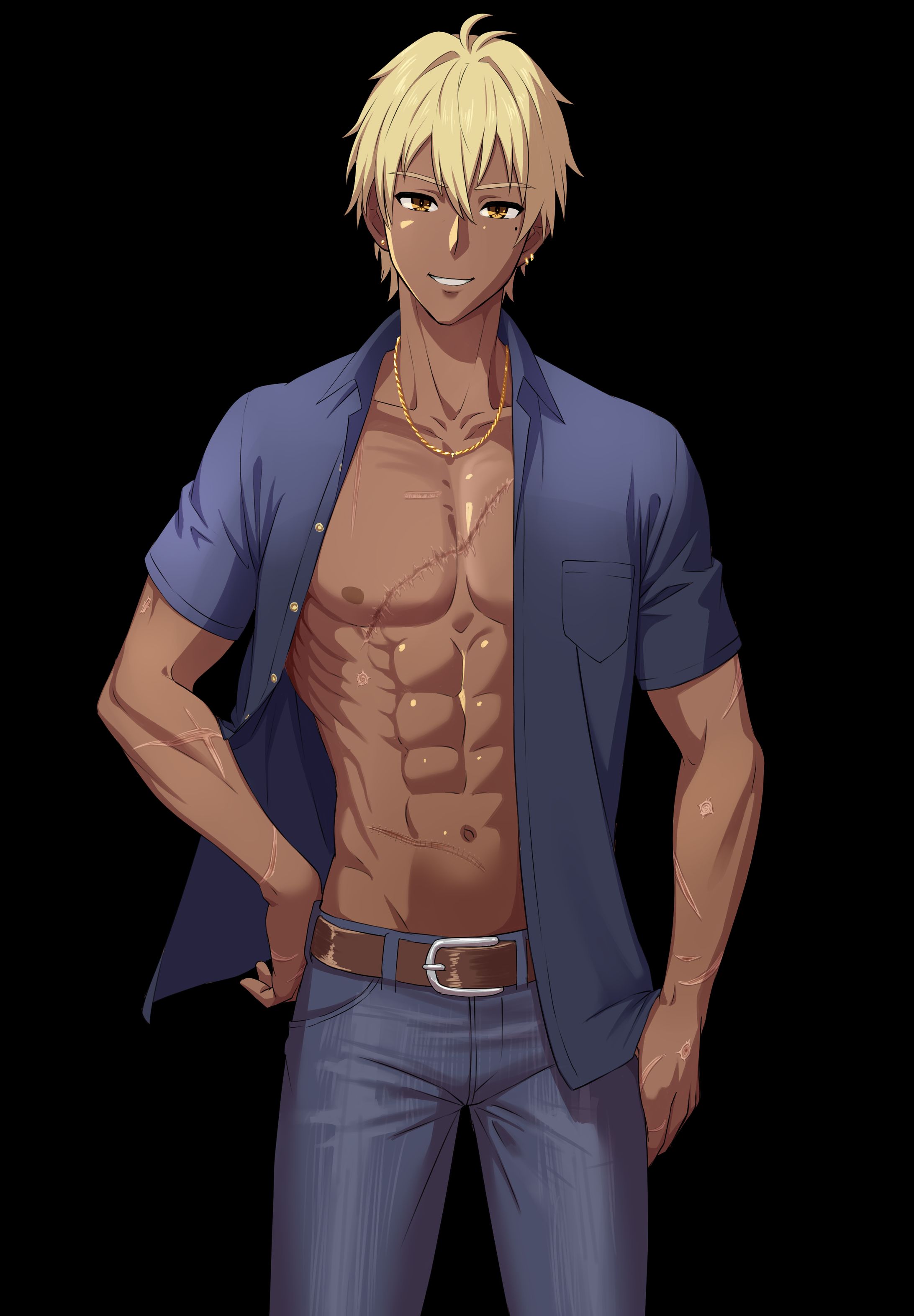 男性　キャラクターデザイン-1