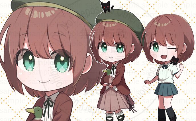 【ご依頼】かもろーしゅ様　SDイラスト