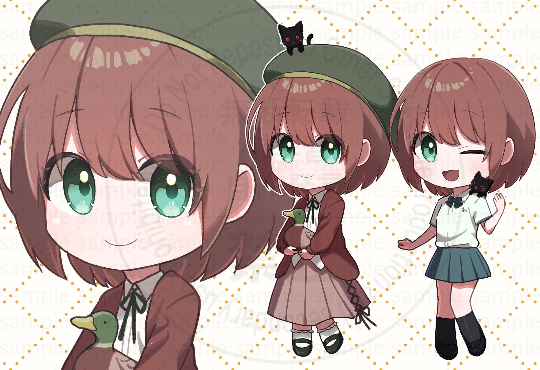 【ご依頼】かもろーしゅ様　SDイラスト-1