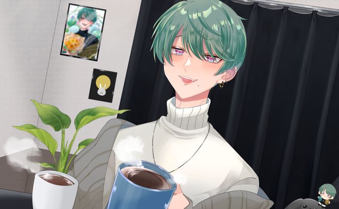 白兎満月さま＿Live2dイラスト