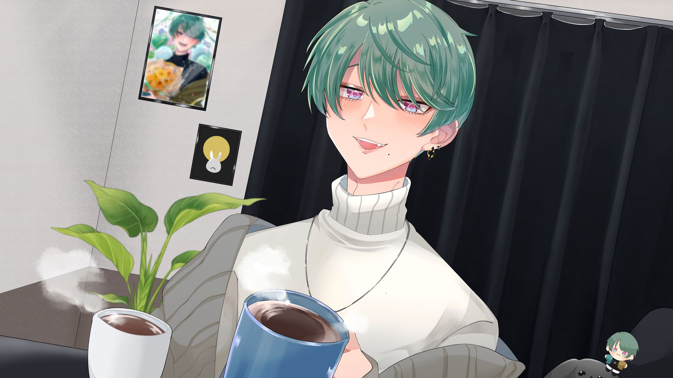 白兎満月さま＿Live2dイラスト-1