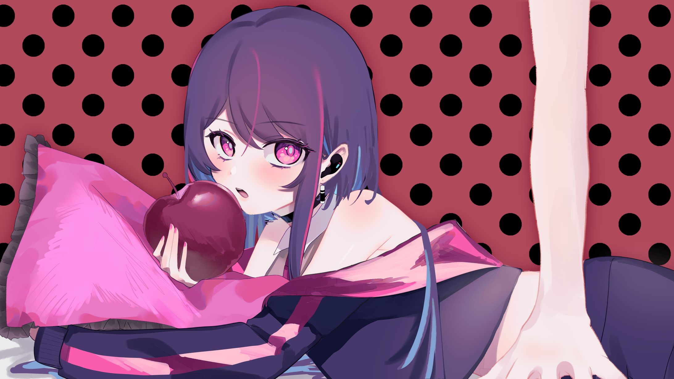 自プロジェクト 「ロミオとシンデレラ」coverMV用イラスト-1