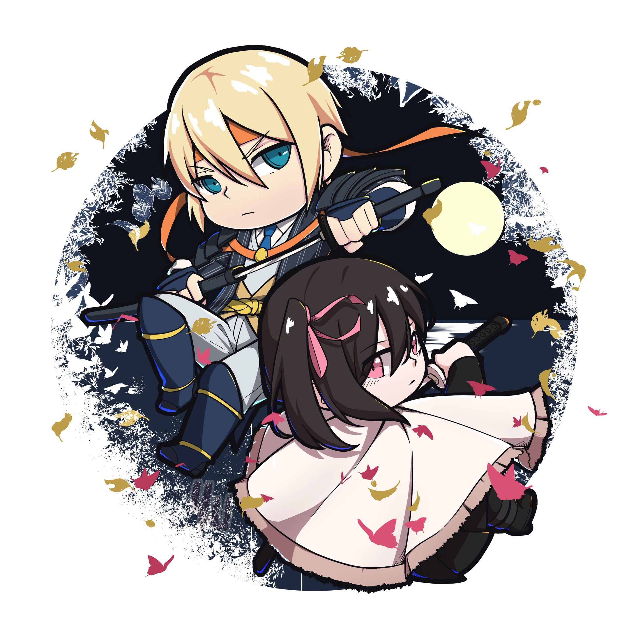 Commission Yuzu x Yamanbagiri-1