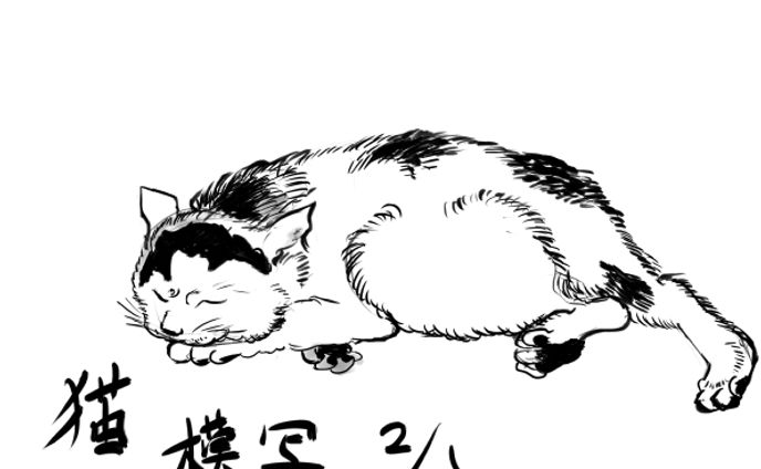 猫（模写）