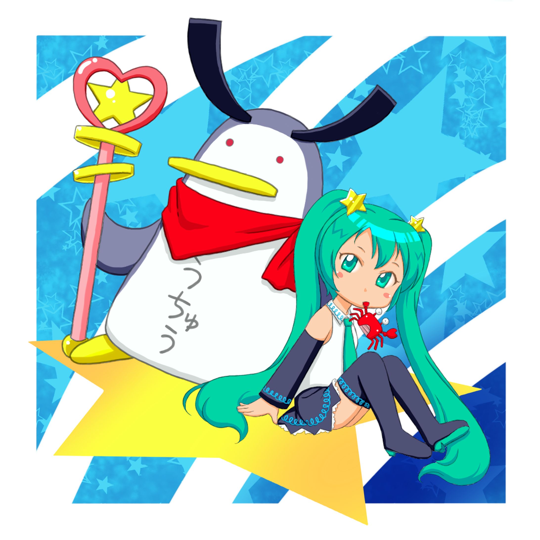 初音ミク＆宇宙大王-1