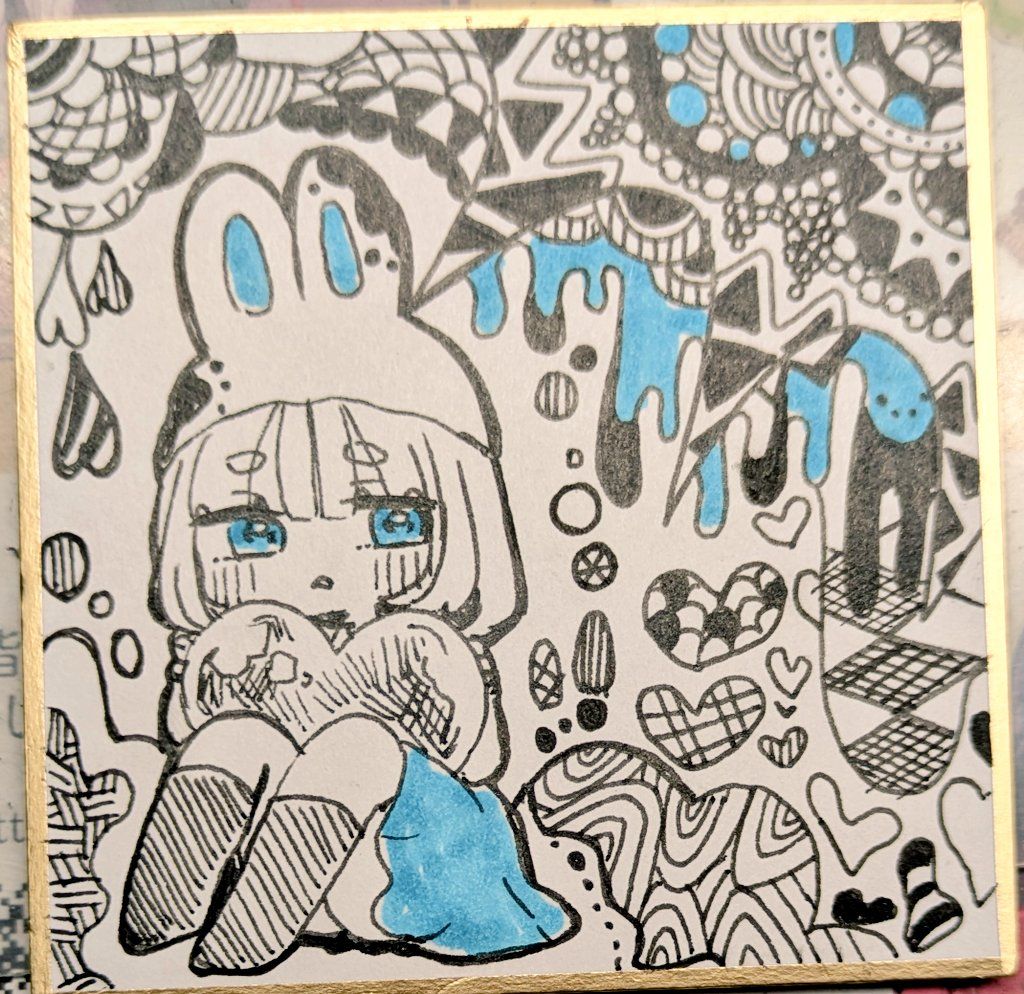 ごちゃごちゃなイラスト