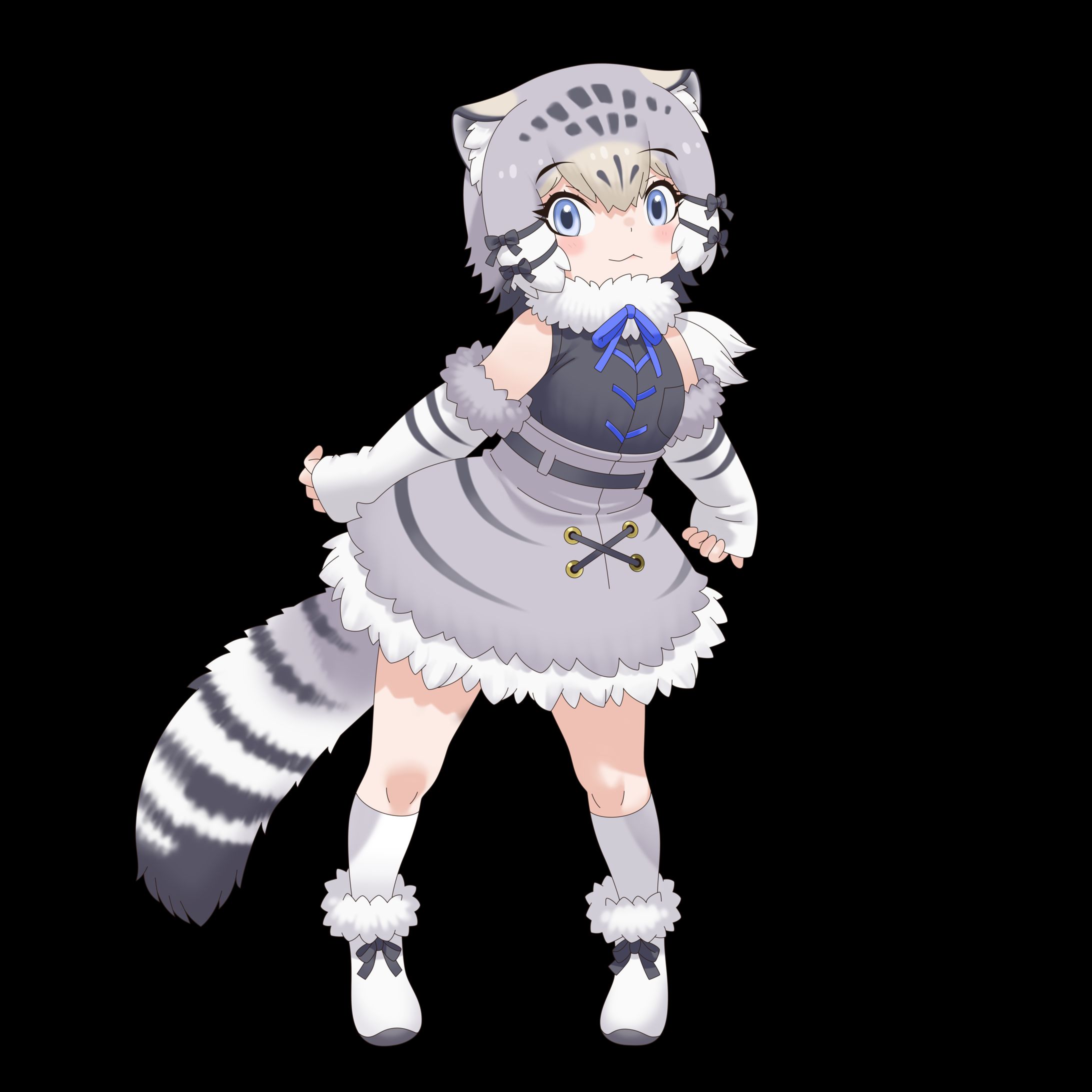 [仕事絵]マヌルネコ-1