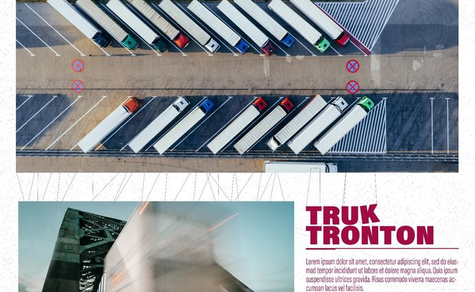 A truck poster