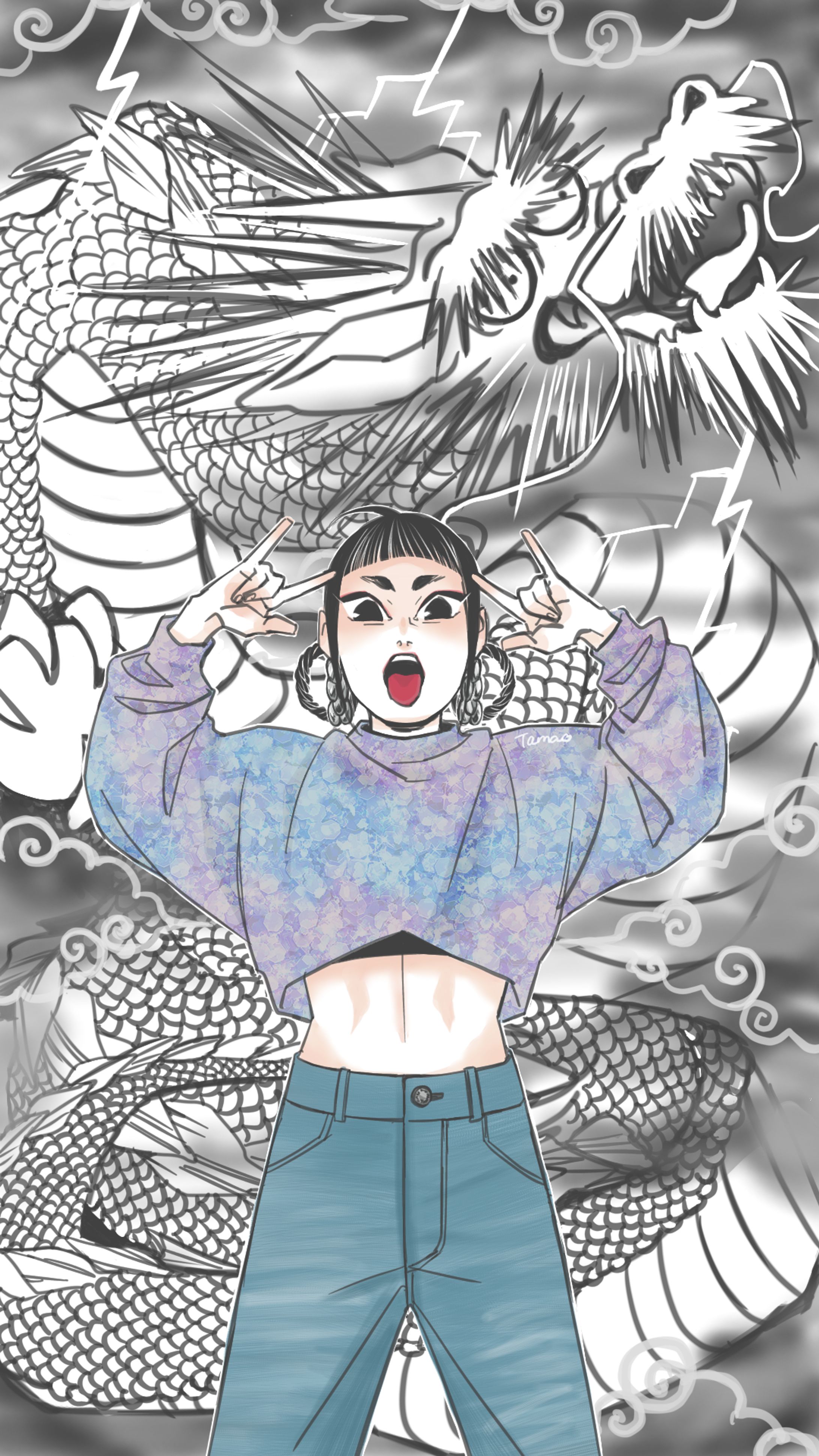 一次創作イラスト-1