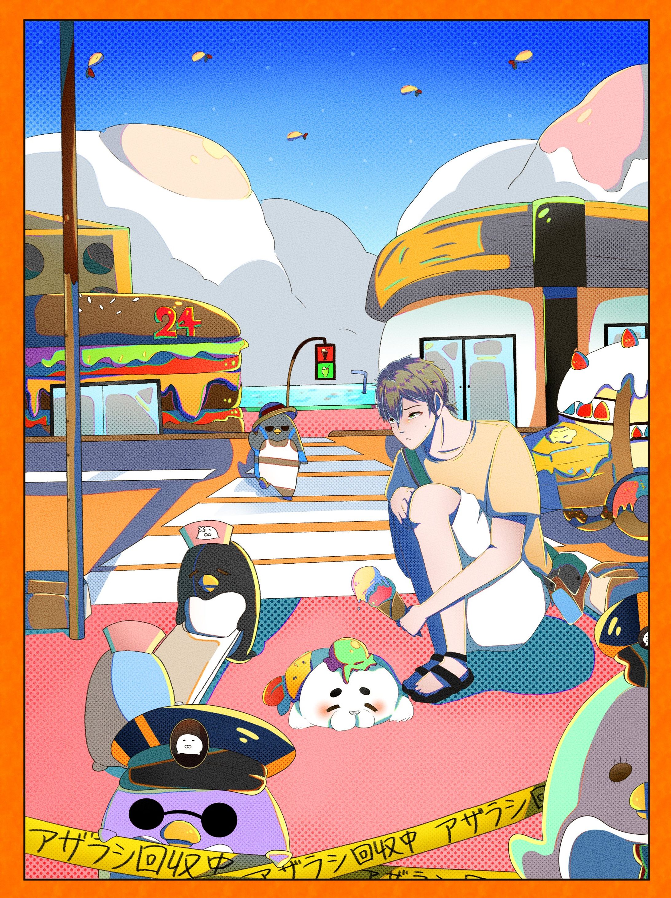 あざらしとアイス-1