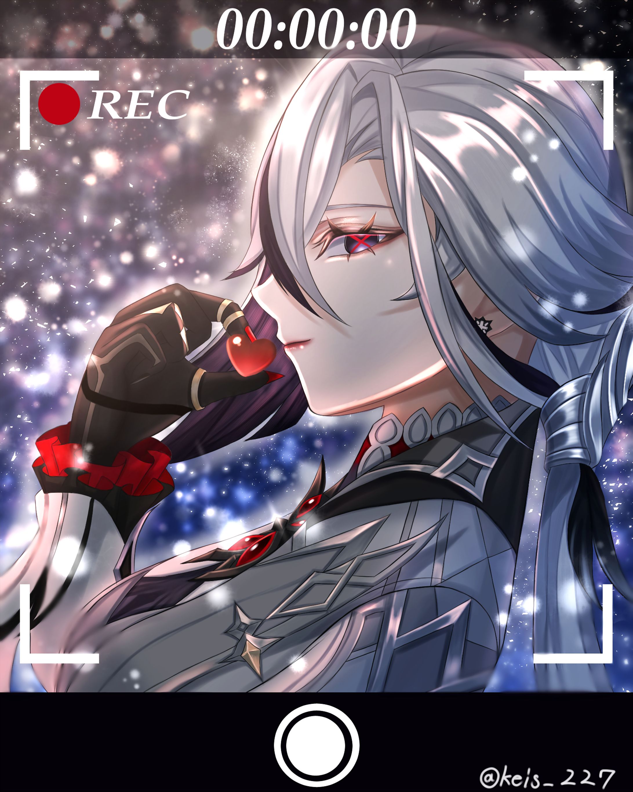 アルレッキーノバレンタインイラスト-1