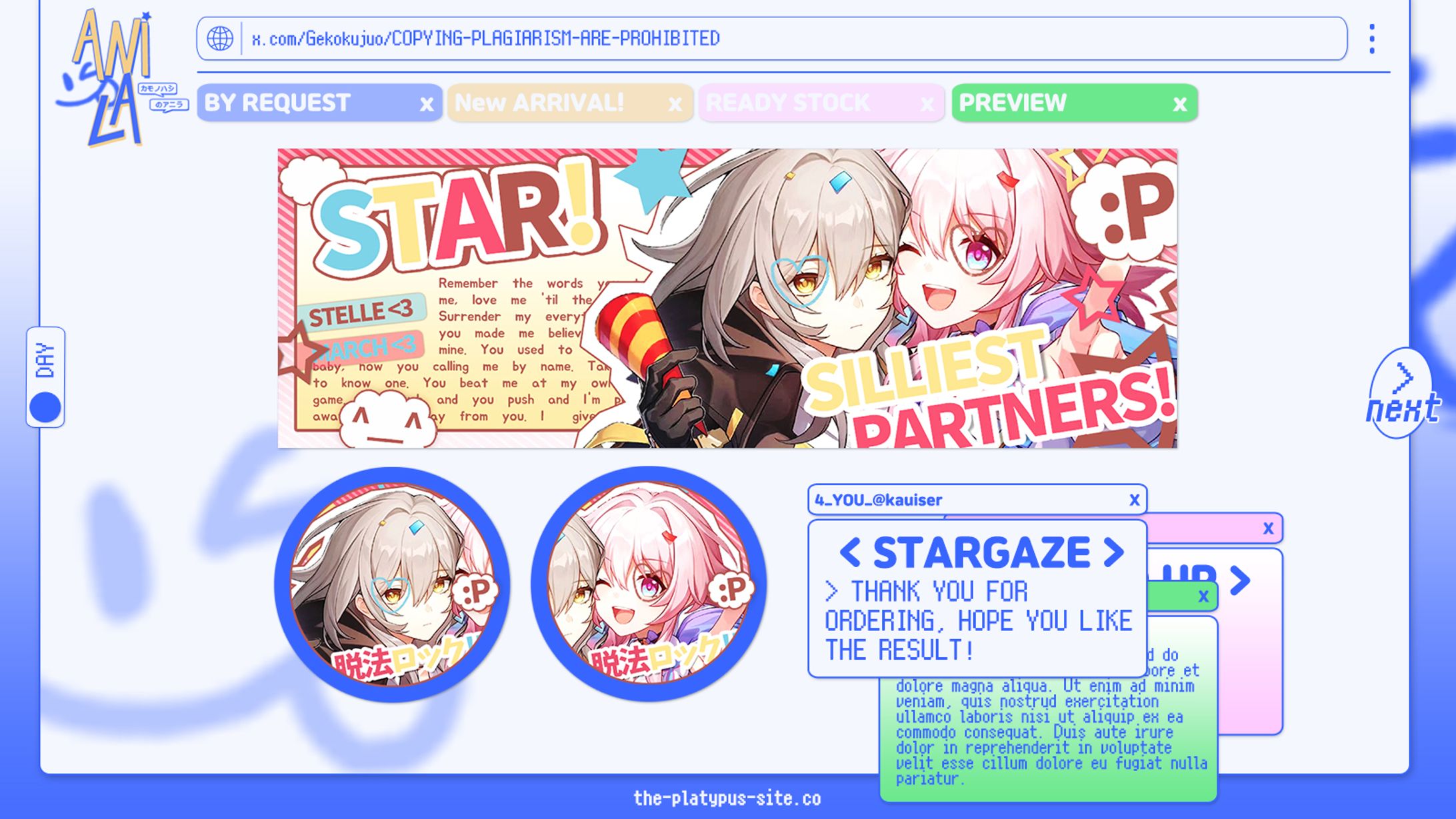 LAYOUT by request, STARGAZE.-1