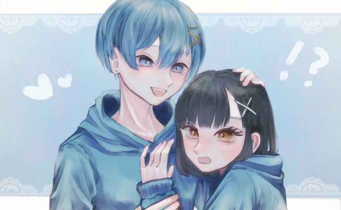 illustrator、男の子