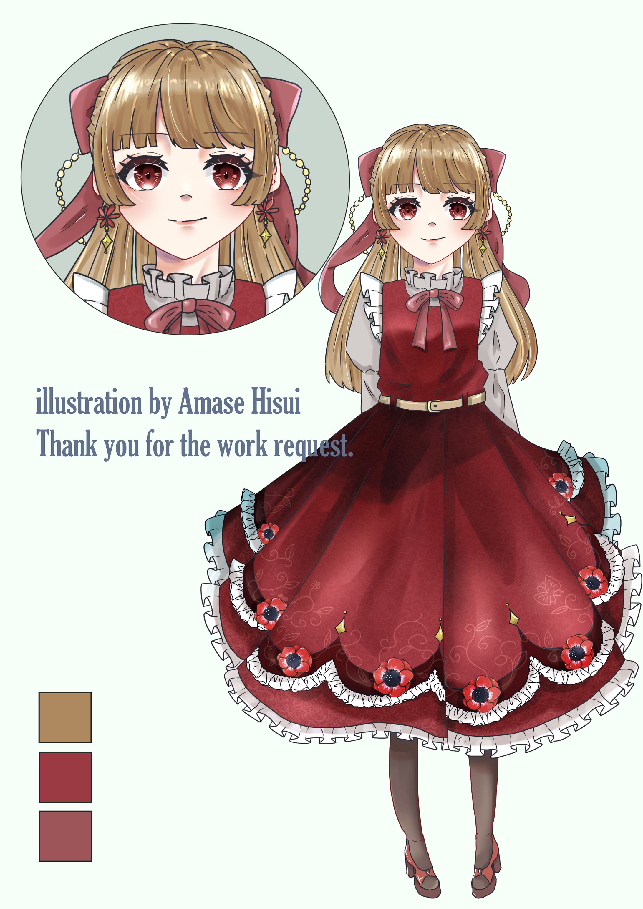 【ご依頼】全身立ち絵制作【TRPG】23-1