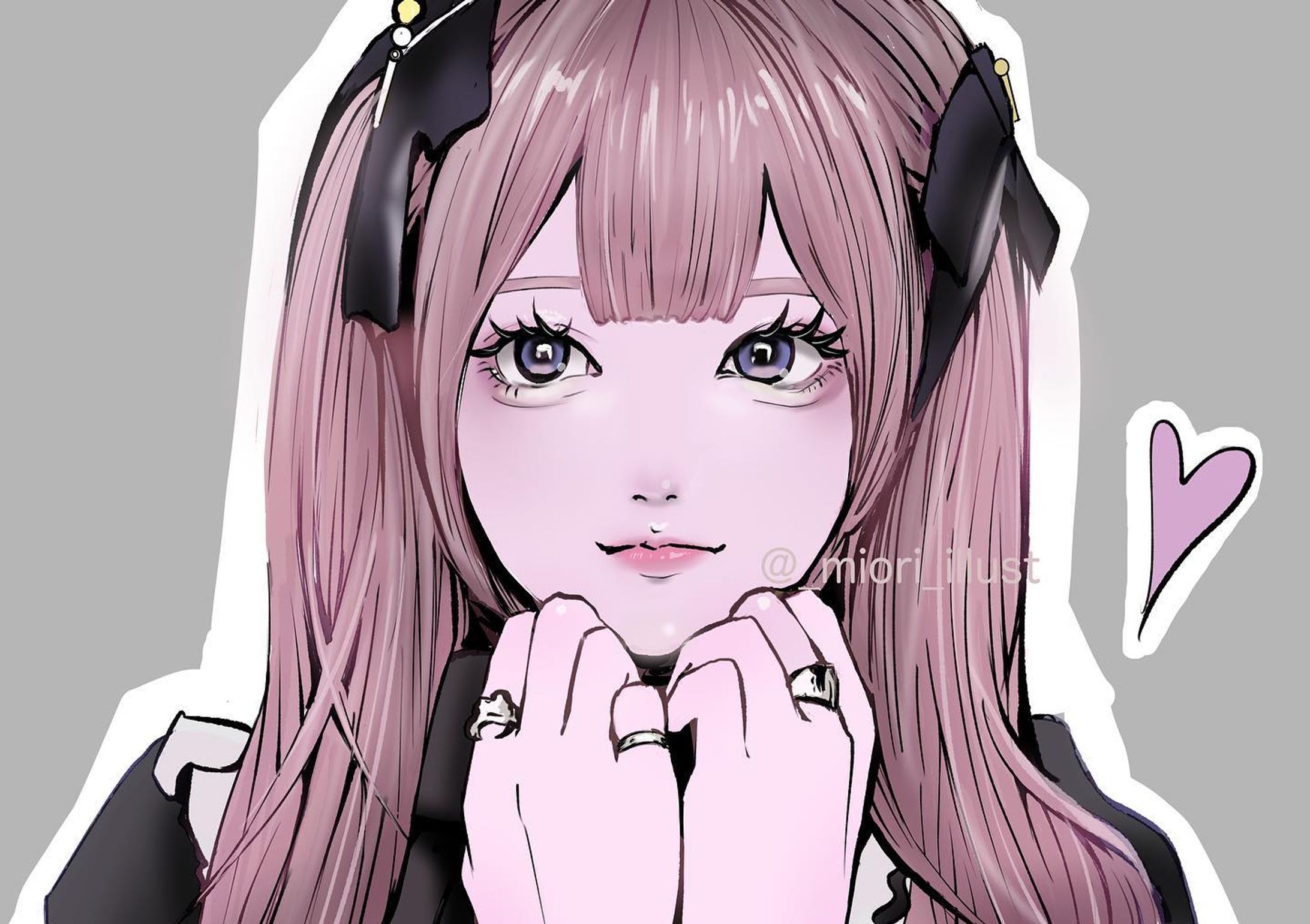美容系YouTuberのハウスダストさんのファンアート描きました🫶💕ご本人様の可愛さもメイク技術も半端ないのです💄✨💫▶︎YouTubeyoutube.com/@tamukun_36-1