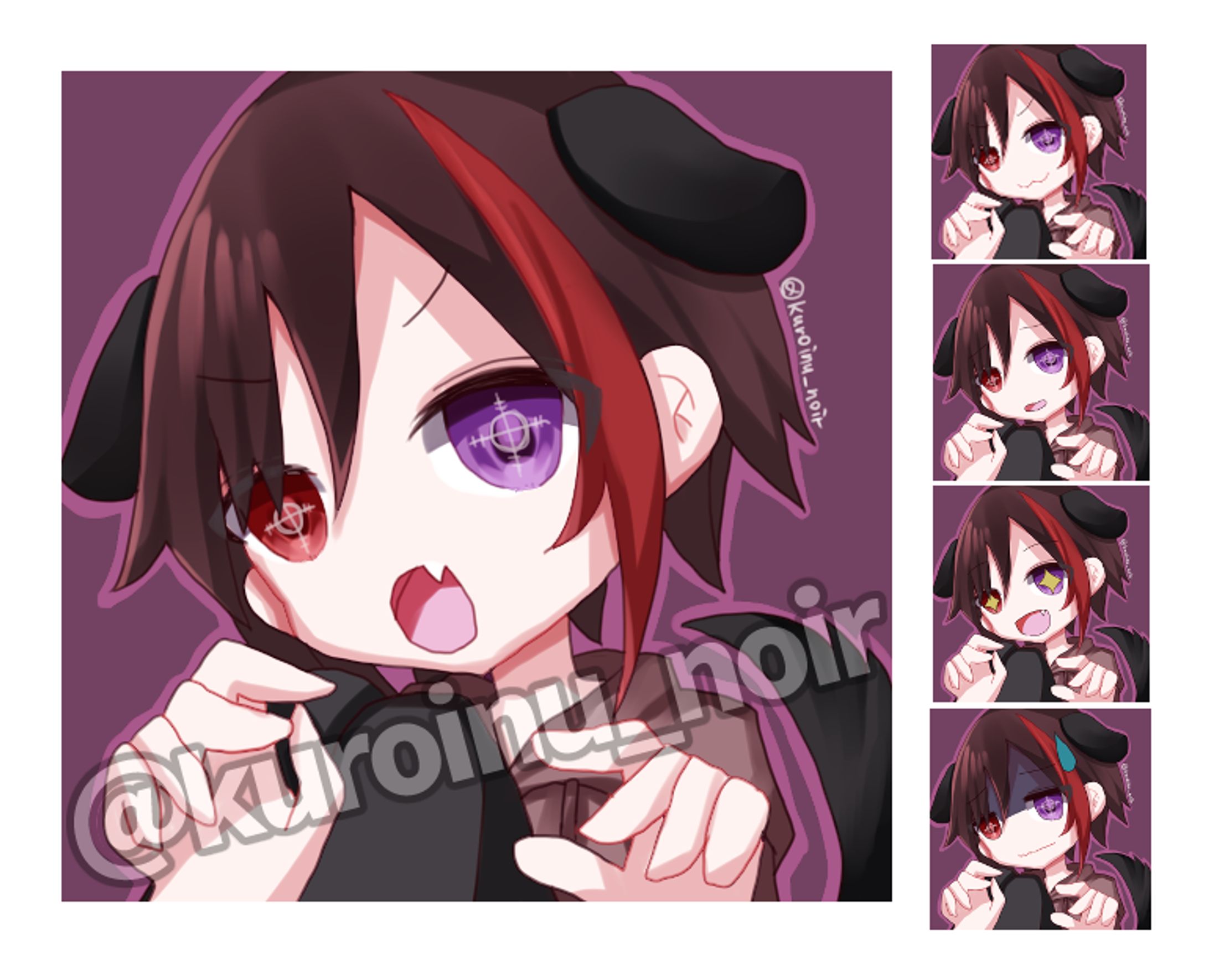 黒戌さんアイコン(差分あり)-1