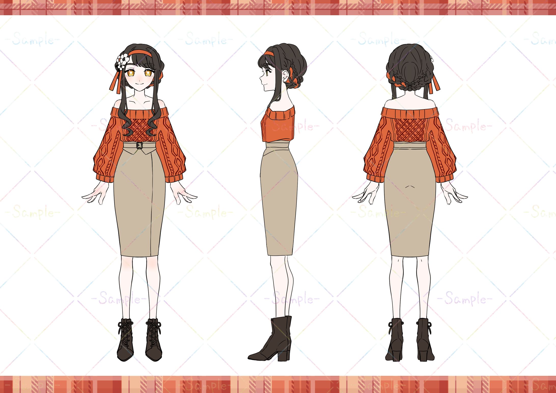 新衣装デザイン はな町様-1