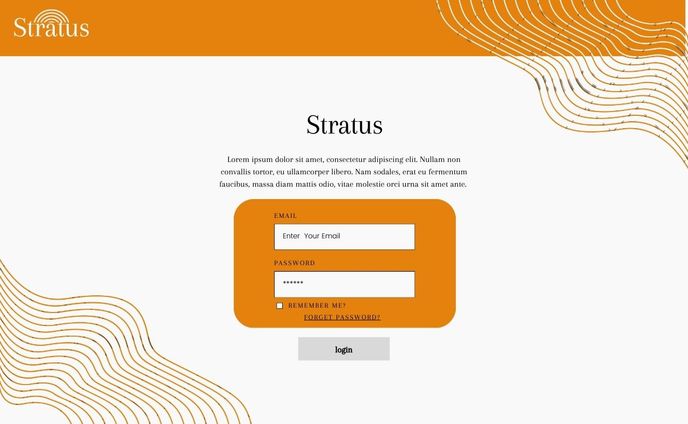 Mock Login Page