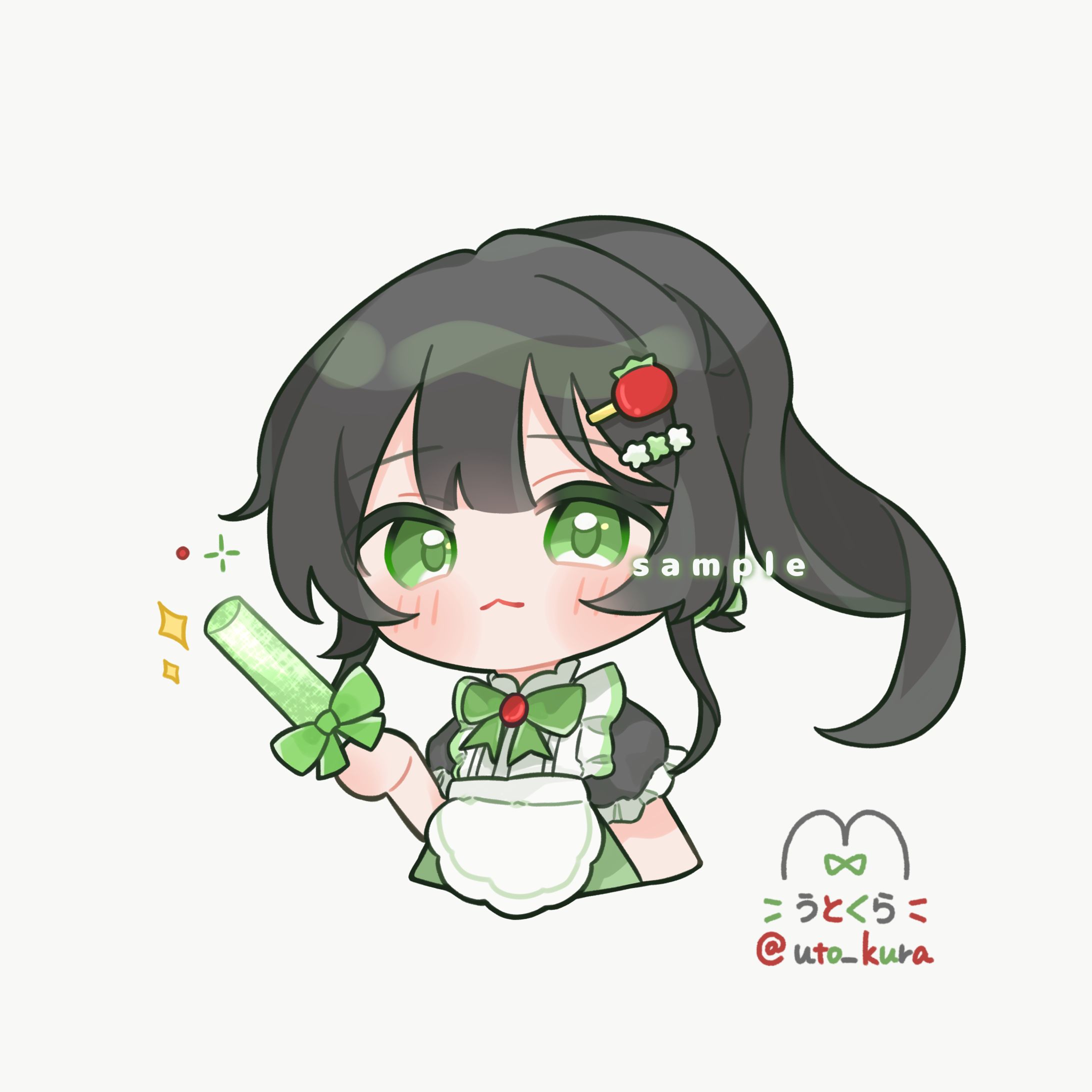 ＳＤイラスト【バストアップ】-1