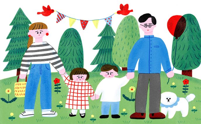 イラスト | 家族